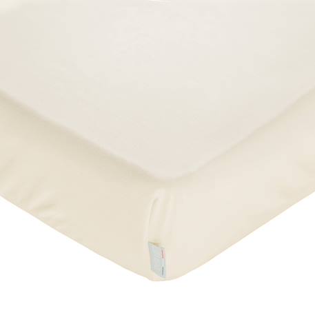 Drap housse en coton jersey uni Beige+Blanc+Écru+Pêche+Vert amande+Vert de gris 11 - vertbaudet enfant 