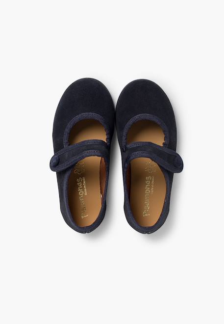 Babies en suède avec à scratch Beige+Bleu marine+Bordeaux+Gris+Rose+Taupe 10 - vertbaudet enfant 