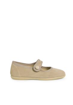 Chaussures-Babies en suède avec à scratch