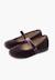 Babies velours fille bride fine à scratch Bordeaux+Gris+Noir 10 - vertbaudet enfant 
