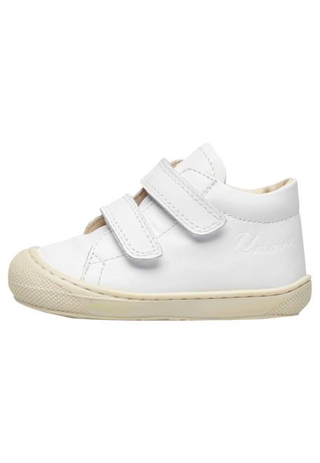 Chaussures en cuir cocoon vl Blanc-+Bleu foncé-+Bleu-bleu ciel-+Gris-+Gris tourterelle-+Gris-bleu-+Jaune-+Marron-+Vert foncé- 3 - vertbaudet enfant 