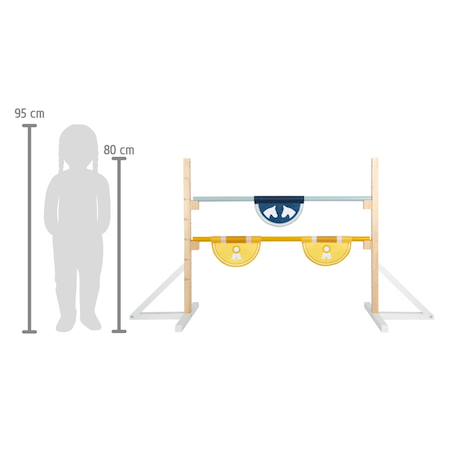 Saut d'obstacle pour cheval bâton Beige 5 - vertbaudet enfant 