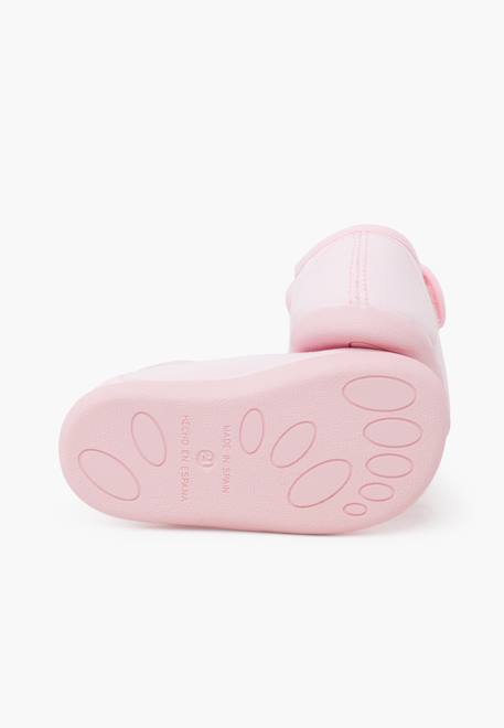Babies barefoot en toile fermeture large Blanc+Bleu marine+Rose claire+Rouge 15 - vertbaudet enfant 