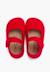 Babies barefoot en toile fermeture large Blanc+Bleu marine+Rose claire+Rouge 23 - vertbaudet enfant 