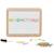 Ardoise d'écolier en bois, double face Beige 2 - vertbaudet enfant 