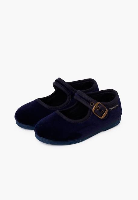 Babies velours boucle dorée vieillie Bleu marine+Bordeaux+Gris+Noir 4 - vertbaudet enfant 
