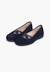 Ballerines fille ruban croisé style ballet Bleu marine+Gris+Marron+Rose 4 - vertbaudet enfant 