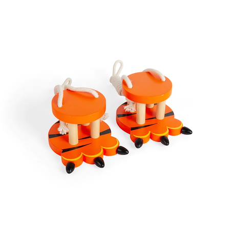 Échasses pattes de tigre Orange 3 - vertbaudet enfant 