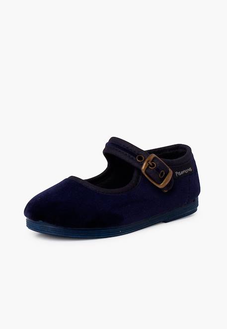 Babies velours boucle dorée vieillie Bleu marine+Bordeaux+Gris+Noir 2 - vertbaudet enfant 