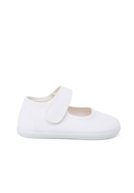 Babies barefoot en toile fermeture large Blanc+Bleu marine+Rose claire+Rouge 1 - vertbaudet enfant 