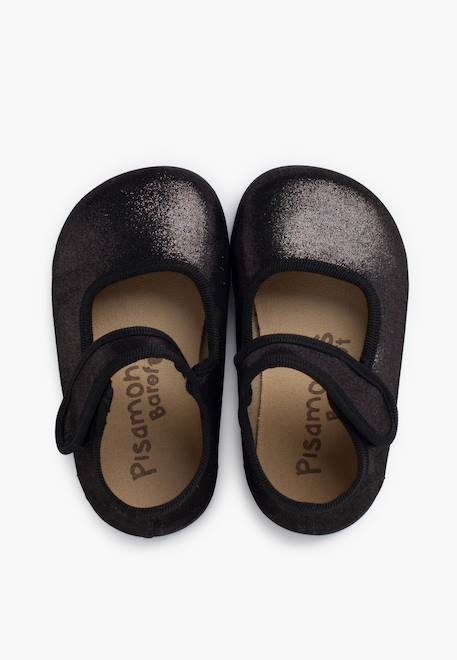 Babies barefoot brillance fermeture scratch Noir 5 - vertbaudet enfant 