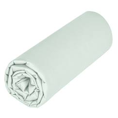Linge de maison et décoration-Linge de lit bébé-Drap housse en coton jersey uni