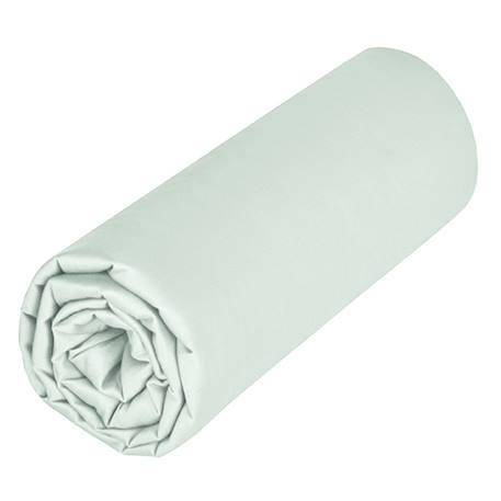 Drap housse en coton jersey uni Beige+Blanc+Écru+Pêche+Vert amande+Vert de gris 17 - vertbaudet enfant 