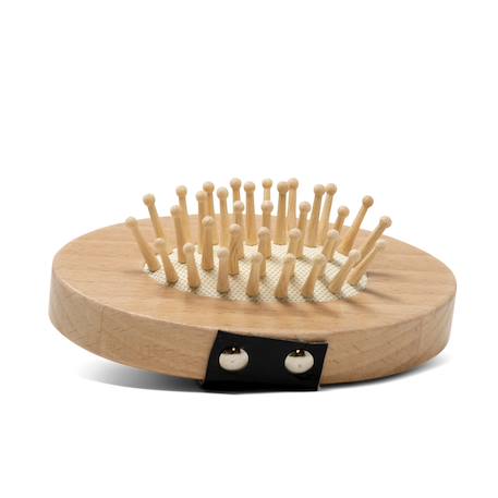 Brosse pour cheval bâton Beige 1 - vertbaudet enfant 