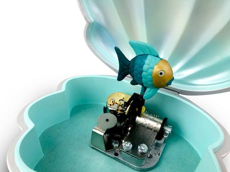 Boite à bijoux poisson coquillage Bleu 3 - vertbaudet enfant 