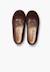 Ballerines fille ruban croisé style ballet Gris+Marron+Rose 10 - vertbaudet enfant 