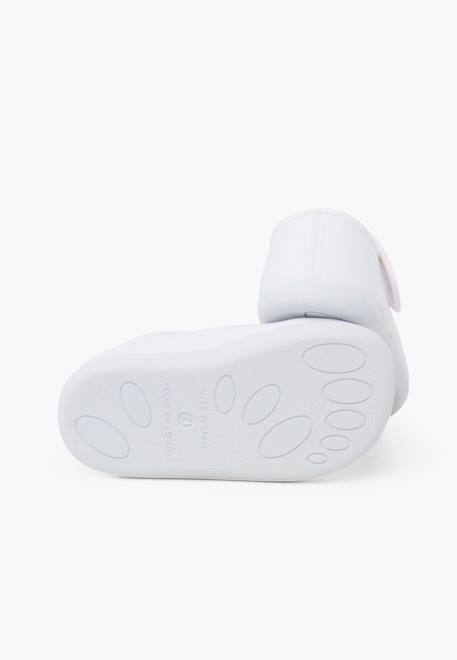 Babies barefoot en toile fermeture large Blanc+Bleu marine+Rose claire+Rouge 3 - vertbaudet enfant 