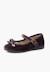 Babies velours fille petit nœud Bordeaux+Gris+Rose pâle 8 - vertbaudet enfant 