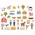 Magnets de la ferme Beige 2 - vertbaudet enfant 