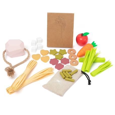 Set d'alimentation pour chevaux Beige 1 - vertbaudet enfant 