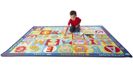 Tapis géant abc-123 Rouge 5 - vertbaudet enfant 