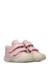 Chaussures en cuir cocoon vl Blanc-rose-+Rose-gris- 2 - vertbaudet enfant 