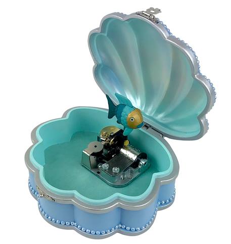 Boite à bijoux poisson coquillage Bleu 2 - vertbaudet enfant 