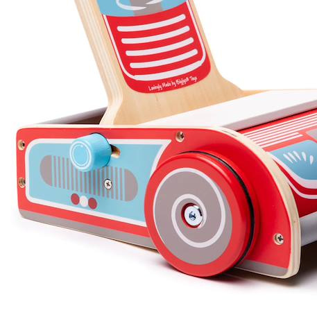 Aspirateur en bois pour enfant Rouge 6 - vertbaudet enfant 