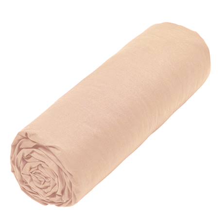 Drap housse en coton jersey uni Beige+Blanc+Écru+Pêche+Vert amande+Vert de gris 13 - vertbaudet enfant 