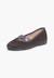 Ballerines fille ruban croisé style ballet Gris+Marron+Rose 2 - vertbaudet enfant 