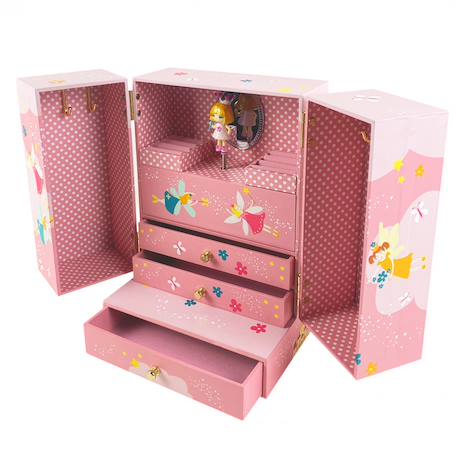 Armoire à bijoux musicale princesse Rose 1 - vertbaudet enfant 
