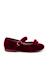 Babies velours fille petit nœud Bordeaux+Gris+Rose pâle 1 - vertbaudet enfant 