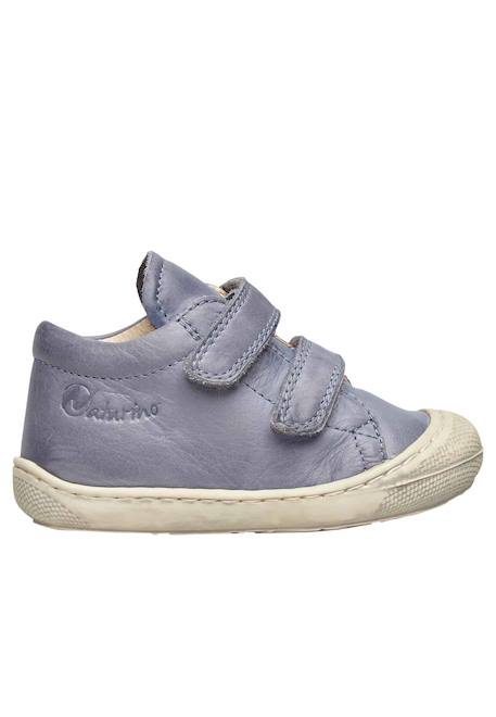 Chaussures en cuir cocoon vl Blanc-+Bleu foncé-+Bleu-bleu ciel-+Gris-+Gris tourterelle-+Gris-bleu-+Jaune-+Marron-+Vert foncé- 26 - vertbaudet enfant 