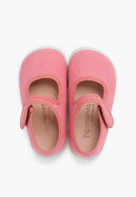 Babies barefoot bride à scratch semelle blanche Blanc+Bleu+Rose 17 - vertbaudet enfant 