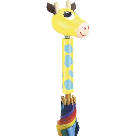 Parapluie flip flap la girafe Jaune 1 - vertbaudet enfant 