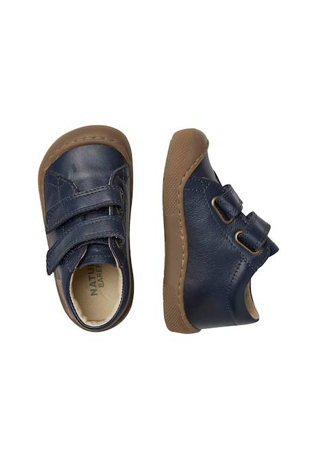 Chaussures barefoot en cuir amur vl Cognac-+Gris tourterelle-+Marine- 14 - vertbaudet enfant 