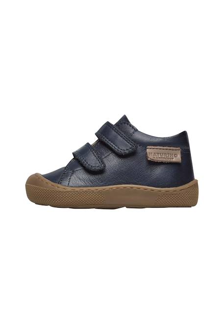 Chaussures barefoot en cuir amur vl Cognac-+Gris tourterelle-+Marine- 13 - vertbaudet enfant 