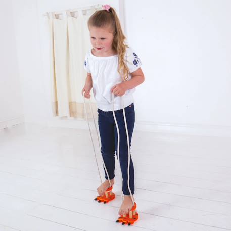 Échasses pattes de tigre Orange 5 - vertbaudet enfant 