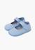 Babies barefoot en toile fermeture large Blanc+Bleu ciel+Bleu marine+Rose claire+Rouge 10 - vertbaudet enfant 