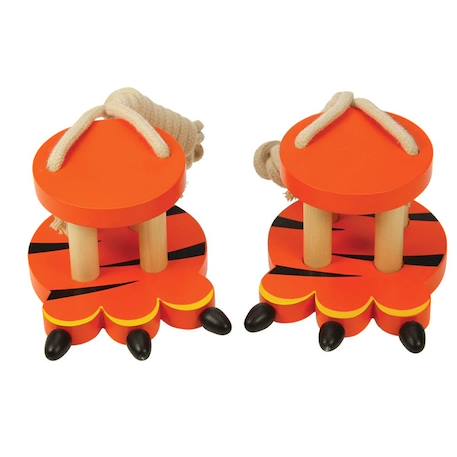 Échasses pattes de tigre Orange 1 - vertbaudet enfant 