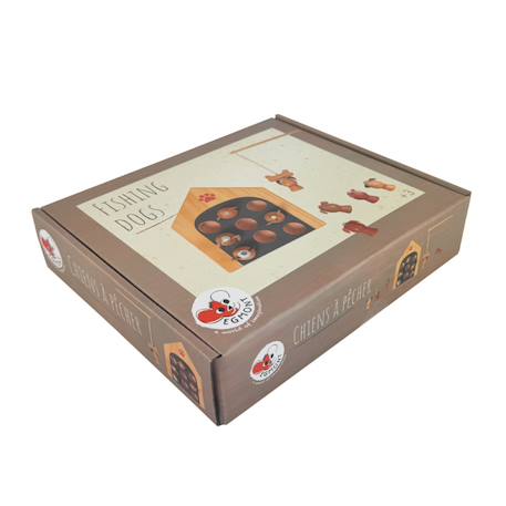 Jeu de pêche chiens Marron 2 - vertbaudet enfant 