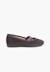 Ballerines fille ruban croisé style ballet Gris+Marron+Rose 1 - vertbaudet enfant 