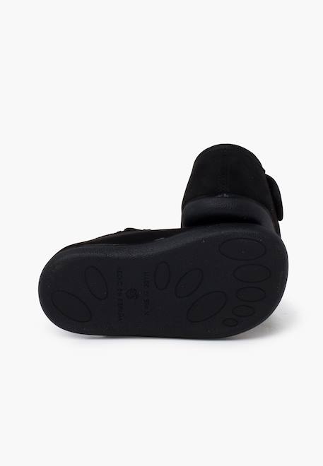 Babies barefoot serratex fermeture scratch Bleu marine+Bordeaux+Gris+Noir+Rose+Sable 21 - vertbaudet enfant 