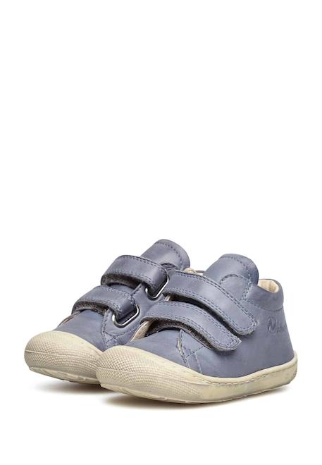 Chaussures en cuir cocoon vl Blanc-+Bleu foncé-+Bleu-bleu ciel-+Gris-+Gris tourterelle-+Gris-bleu-+Jaune-+Marron-+Vert foncé- 30 - vertbaudet enfant 