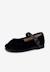 Babies bride simili cuir nœud velours Noir 2 - vertbaudet enfant 
