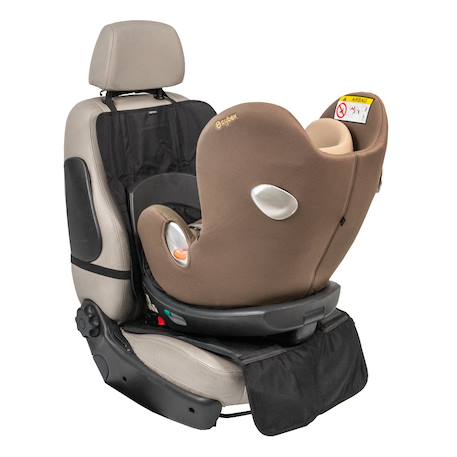 Protège siège de voiture 3 en 1 noir Noir 6 - vertbaudet enfant 