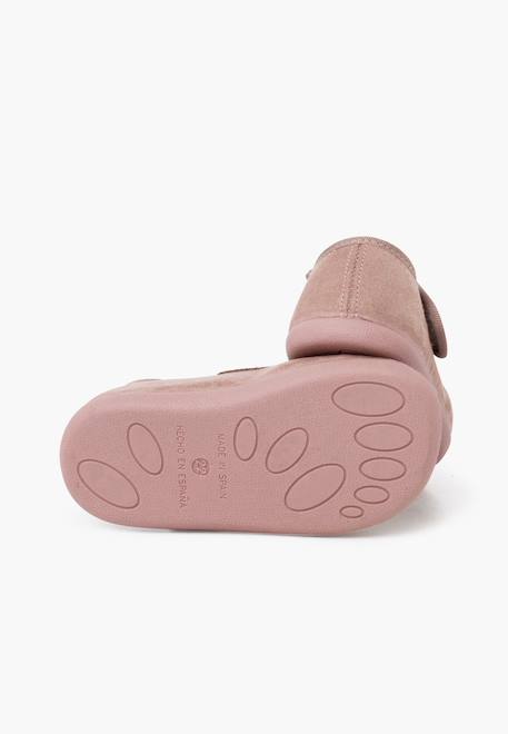 Babies barefoot serratex fermeture scratch Bleu marine+Bordeaux+Gris+Noir+Rose+Sable 27 - vertbaudet enfant 