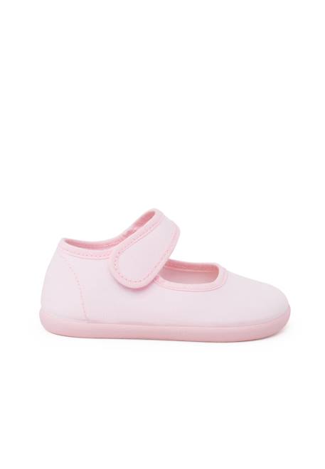 Babies barefoot en toile fermeture large Blanc+Bleu marine+Rose claire+Rouge 13 - vertbaudet enfant 