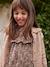 Blouse fille gaze de coton motif zébré chocolat 2 - vertbaudet enfant 