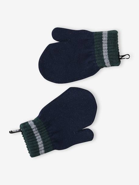 Coffret Noël bonnet renne + snood + moufles/gants garçon marine 8 - vertbaudet enfant 